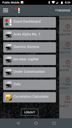 TyreSense 4 Screen 2