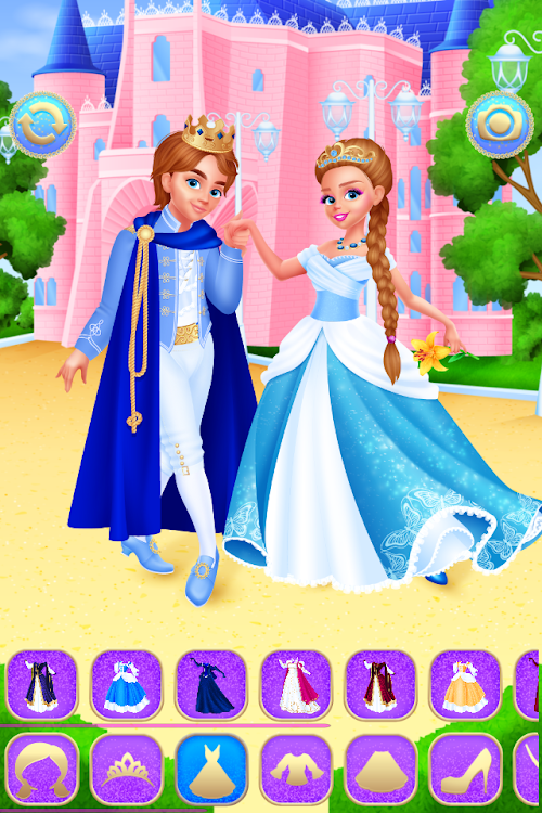 Cinderella & Prince Girls Game - 1.6 - (Android)