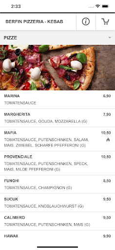 BERFIN PIZZERIA - KEBAB Screen 3