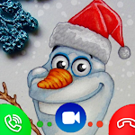 Cover Image of ดาวน์โหลด Prank call Snowman Video and Chat 1.5 APK