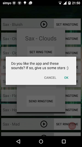 Ringtones: Sax tunes Screen 3