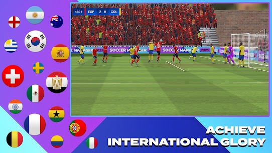 Soccer Manager 2025 – Football APK 5