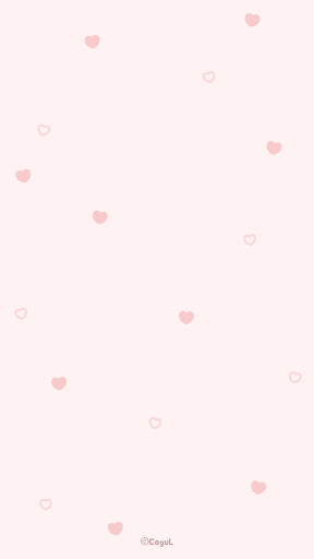 Android application 카카오톡 테마 - 하트 패턴_코랄 screenshort