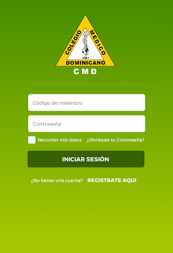 Android application Colegio Médico Dominicano - C screenshort