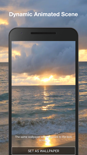 Sunset Beach Wallpaper Pro Screen 2