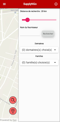Android application SupplyNGo screenshort