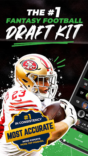 Android application Fantasy Football Draft Kit UDK screenshort
