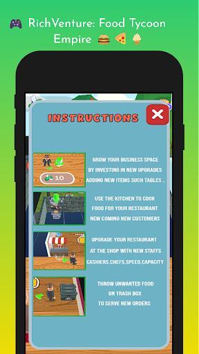 Android application RichVenture screenshort