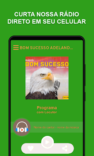 Android application Bom Sucesso Adelândia Go screenshort