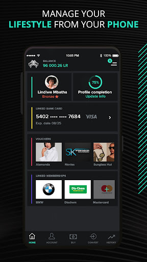 Android application Legacy Lifestyle Rewards screenshort