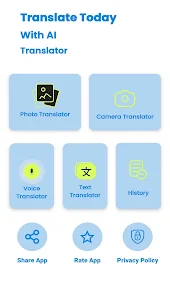 Photo Translator App Translate