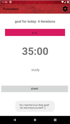 Focused Study - Pomodoro Timer