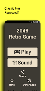 2048 Retro Game