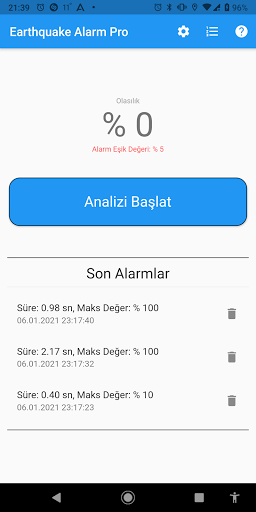 Uygulama önizlemesi