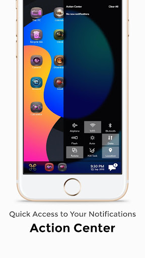 Android application Blue Sky Theme For Computer La screenshort