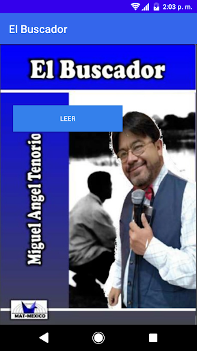 Android application El Buscador Miguel Angel Tenor screenshort