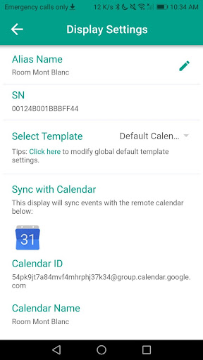 SyncSign Screen 3