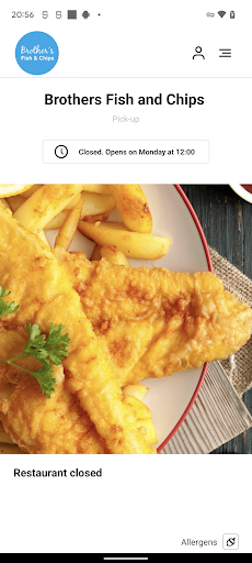 Android application Brother's Fish & Chips screenshort
