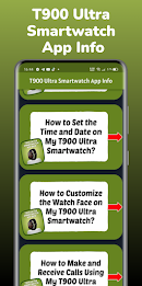 T900 Ultra Smartwatch App Info poster 3