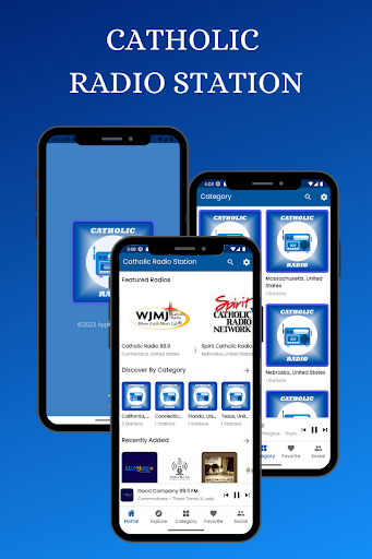 Android application Catholic Radio Station screenshort