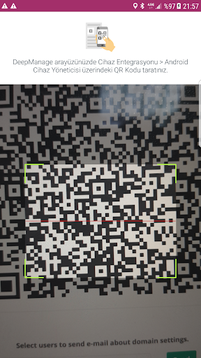 Android application DeepManage NFC Yükleyici screenshort