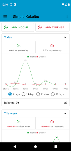 Simple Kakeibo - Daily Financi Screen 2