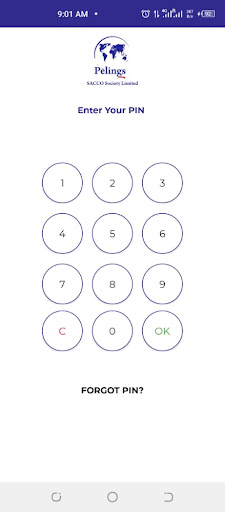 Pelings Sacco App Screen 2