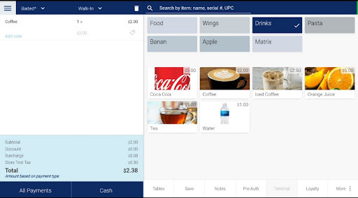 PaymentClub POS Screen 2