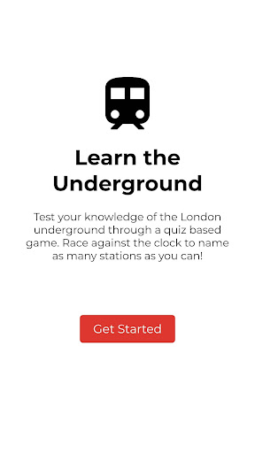 Android application Learn the Underground screenshort