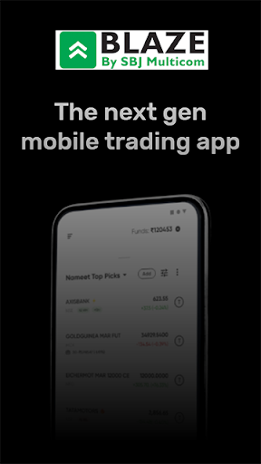 Android application BLAZE screenshort