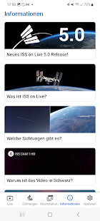 ISS on Live: Raumstation live Screenshot