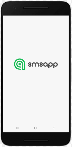 Android application smsapp: sms app is digital now screenshort