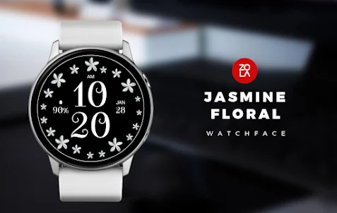 Jasmine Floral Watch Face
