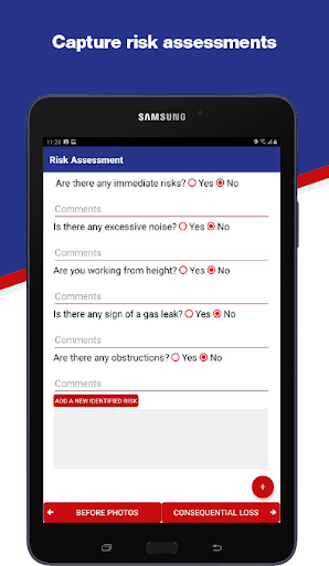 Android application Rightio EMS screenshort