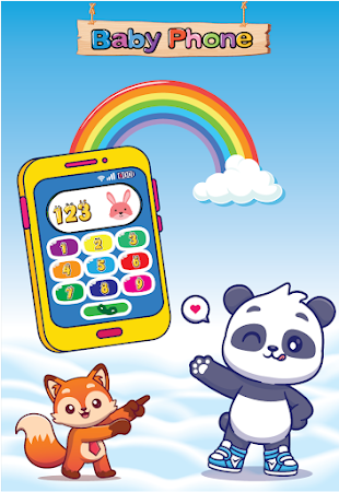 Game screenshot Baby Phone Animals Game mod apk