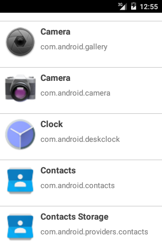 Applications Chat for Android Screen 2