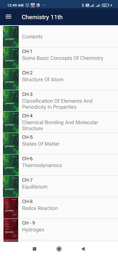 Class 11th Chemistry NCERT Screen 3