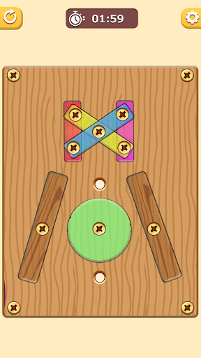 Android application Nutty Puzzles: Screw and Solve screenshort