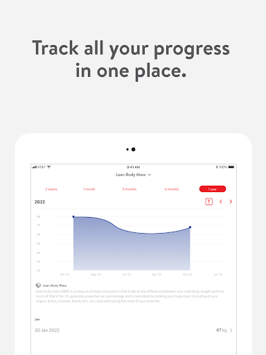 Screenshot of FitnessU and iRock Fitness