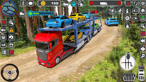 Car Transporter Truck Games 3Dのおすすめ画像3