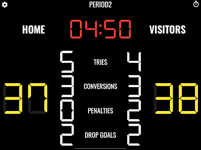 Screenshot 8 Rugby Scoreboard android