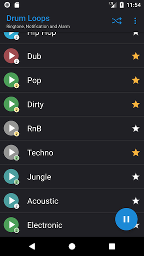 Drum sounds Screen 3