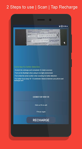 Recharge Scanner