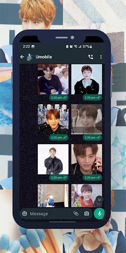 Taeil NCT Animated WASticker Screen 2