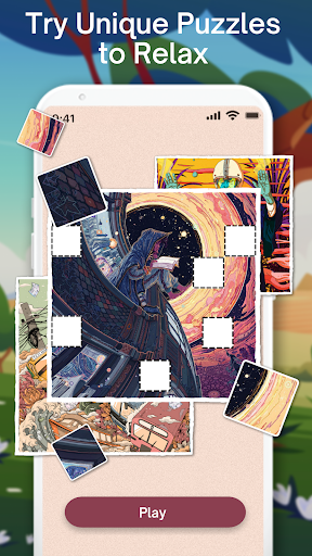 Android application Block Jigsaw: art puzzle screenshort