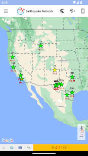 Earthquake Network PRO Captura de tela