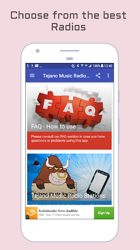 Android application Tejano Music Radio Stations screenshort