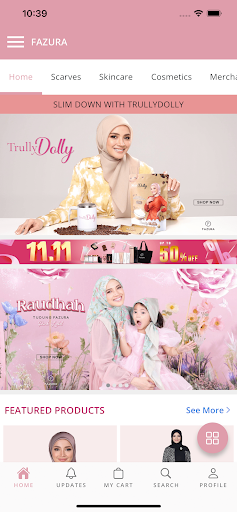 Android application FAZURA screenshort