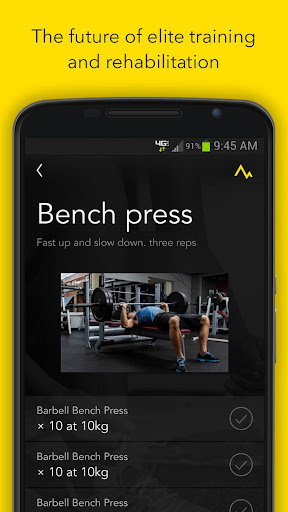TrainMyAthlete Screen 3