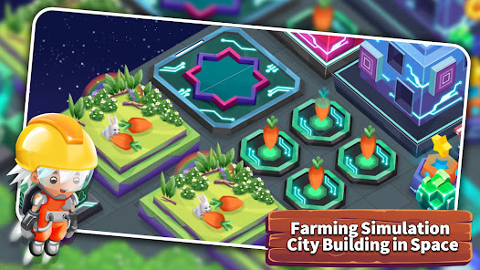 Sci Farm: مزرعة سعيدة في الفضا 2.8.1 APK + Mod (Unlimited money) إلى عن على ذكري المظهر